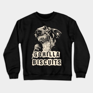 gorilla ll darkness Crewneck Sweatshirt